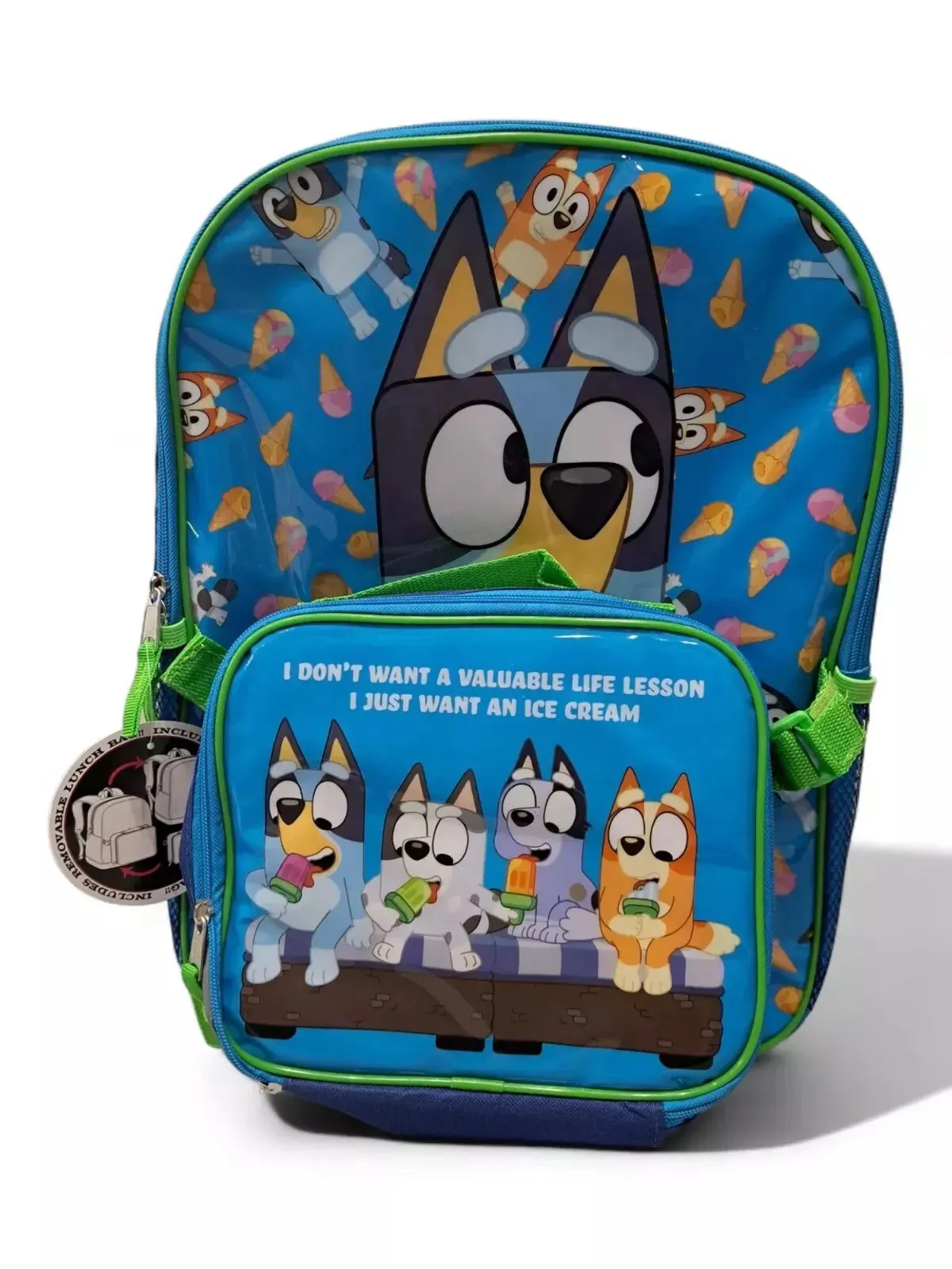 16” Bluey Backpack with Lunch kit