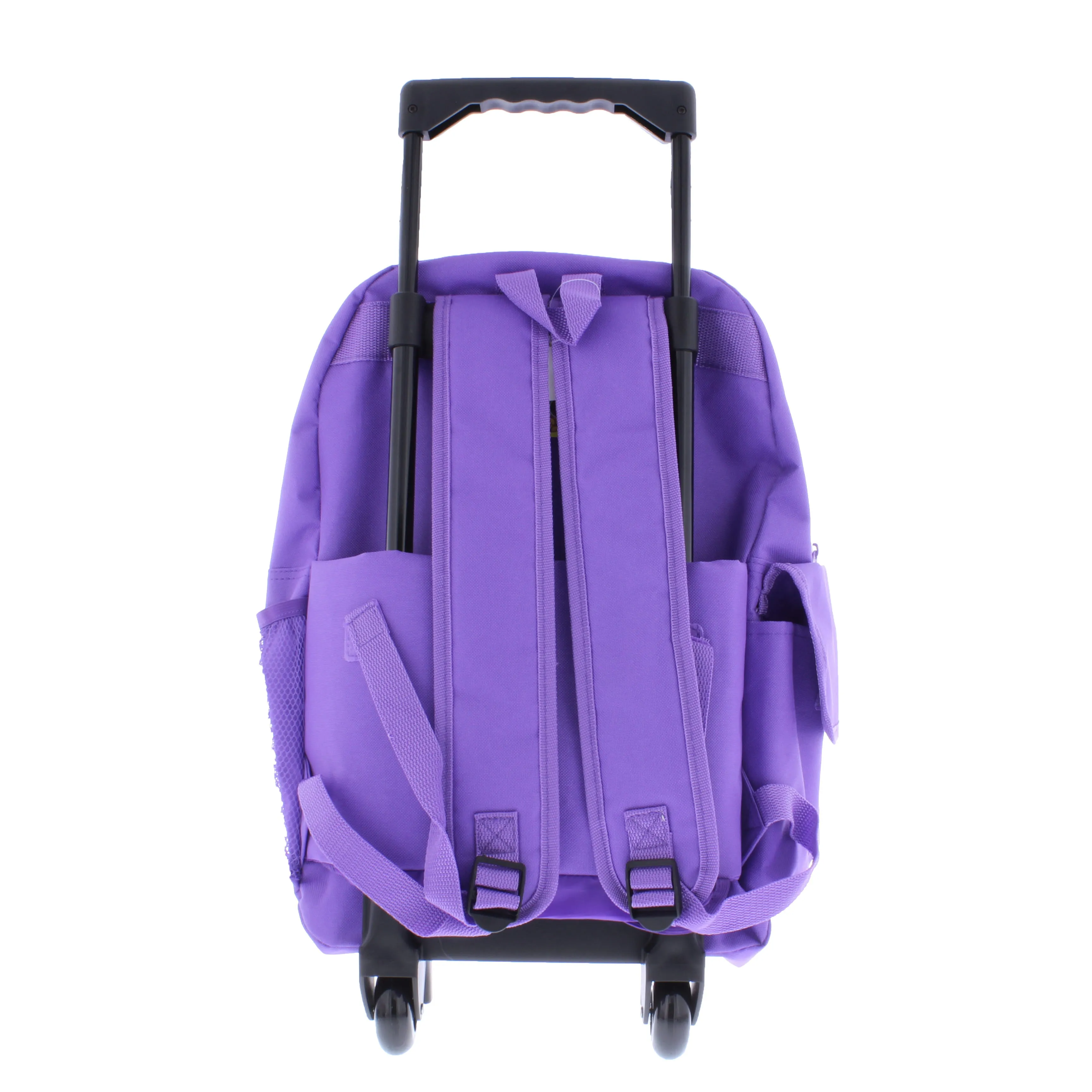 17” Solid Color Backpack with Wheels