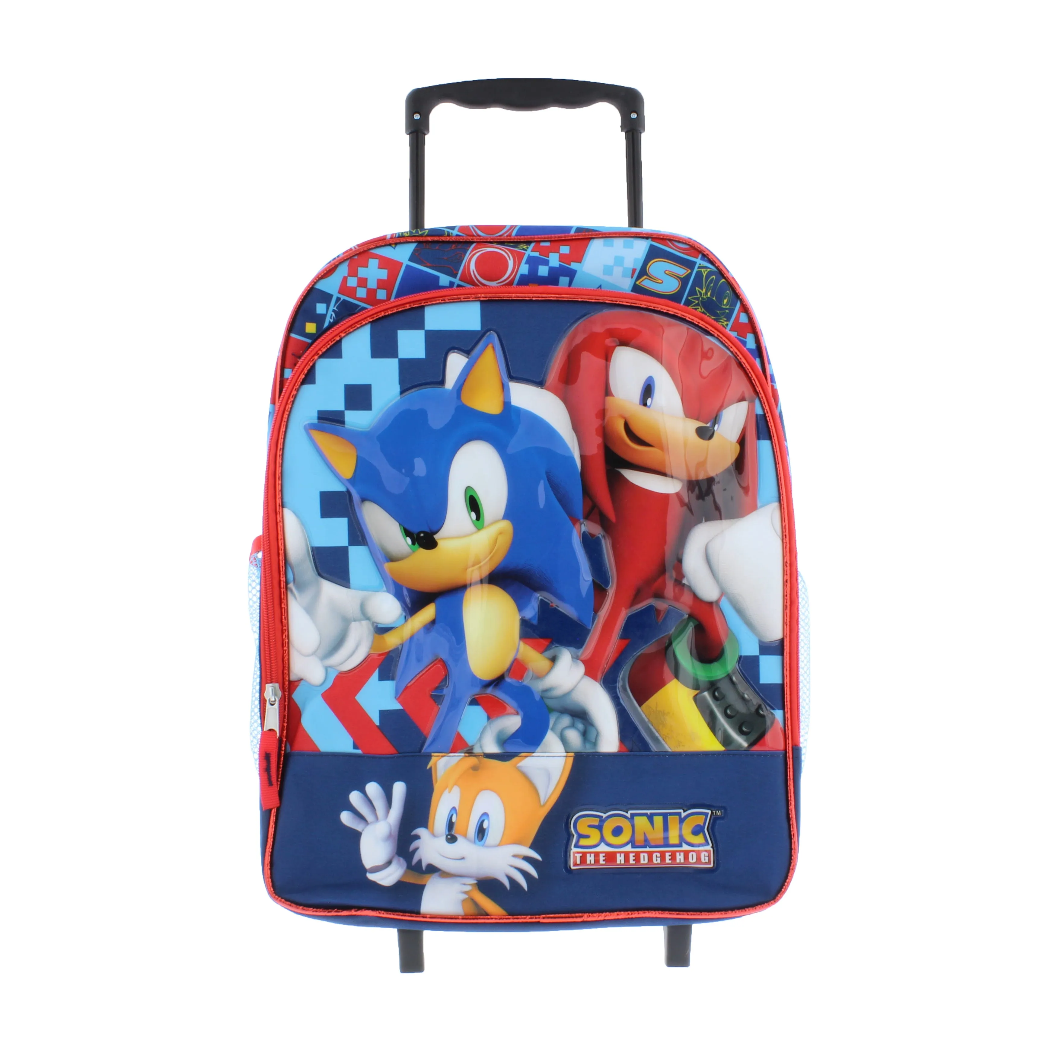 17” Sonic The Hedgehog Backpack with Wheels