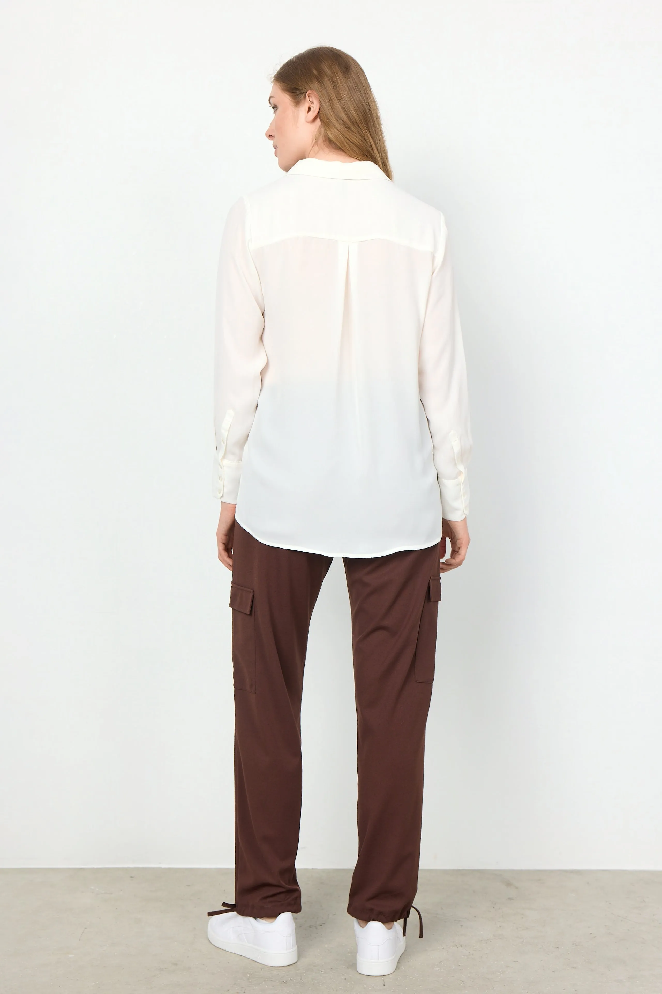 40396- Creme Blouse - Soya Concept