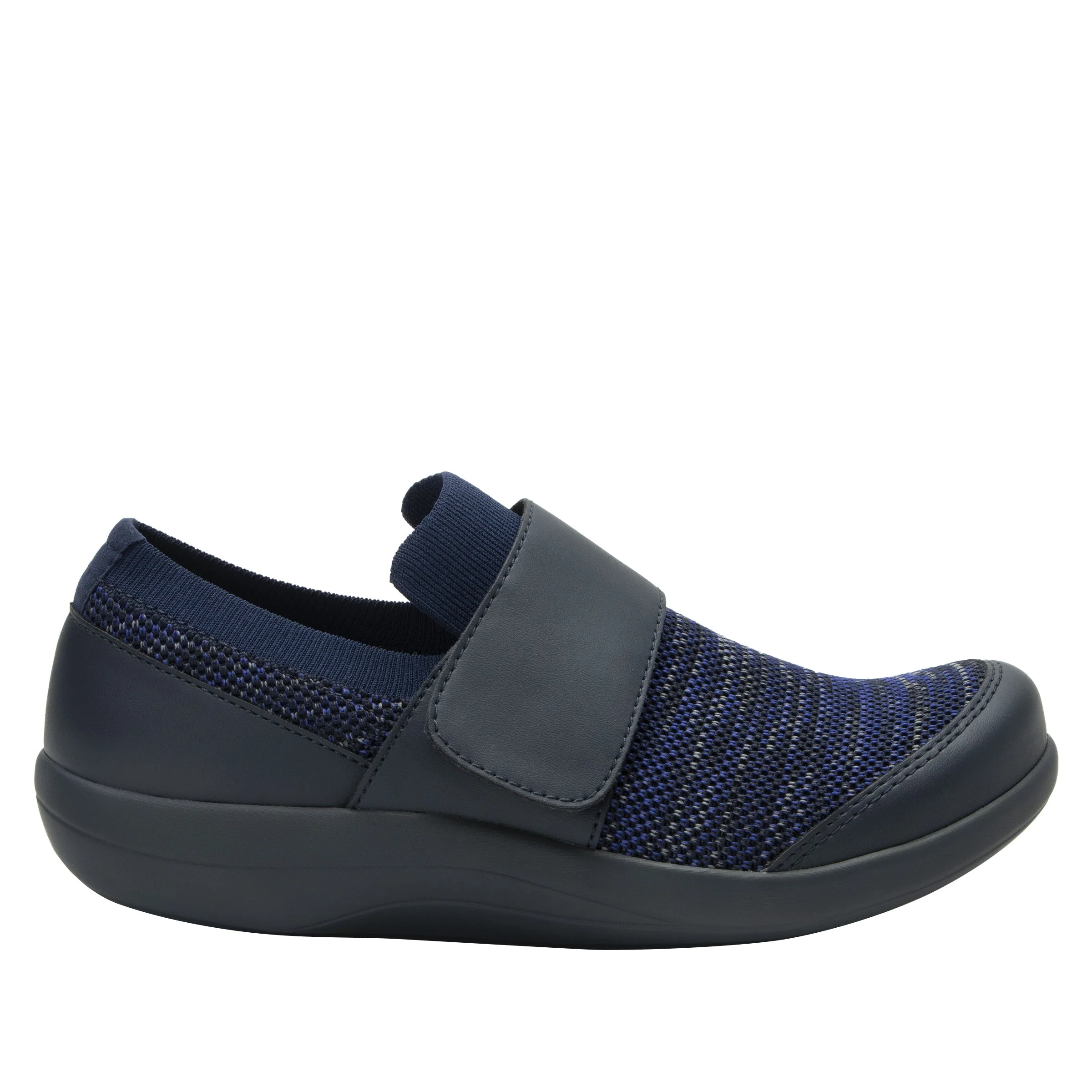 Alegria Women’s Dasher Slip On Shoes-Navy Multi