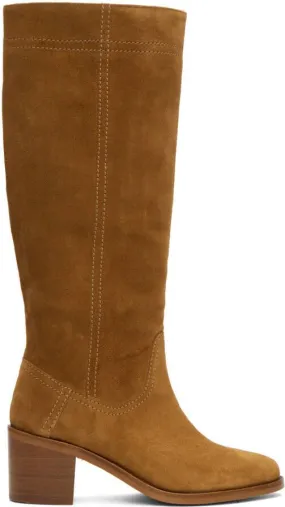 A.P.C. Tan Felicia Boots