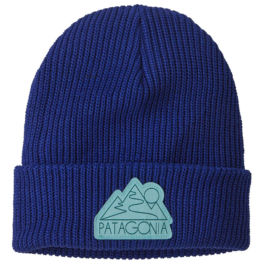 Beanies Patagonia ---Kid's Logo Beanie Z's and S'S Passage Blue