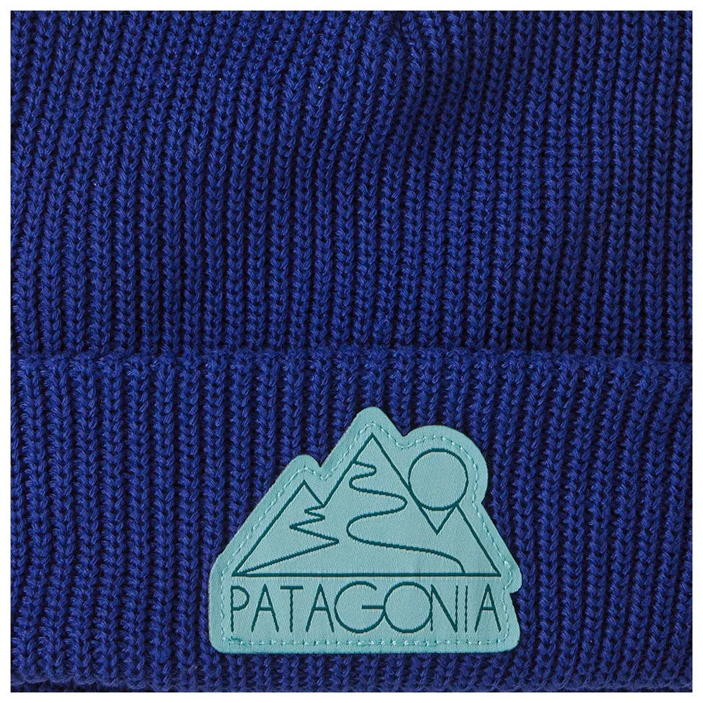 Beanies Patagonia ---Kid's Logo Beanie Z's and S'S Passage Blue