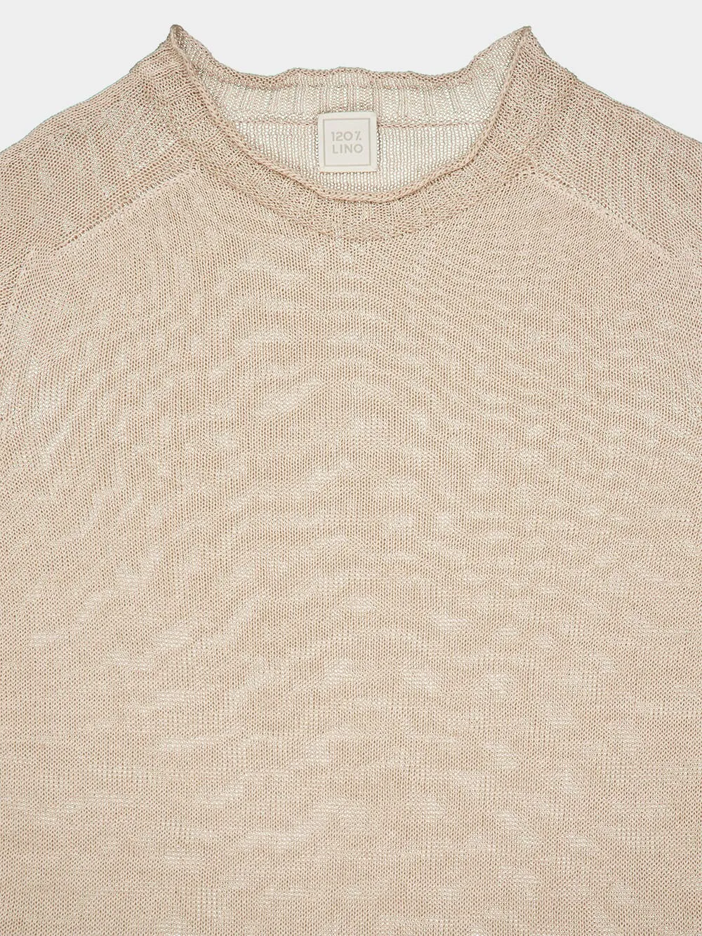 Beige Linen Sweater