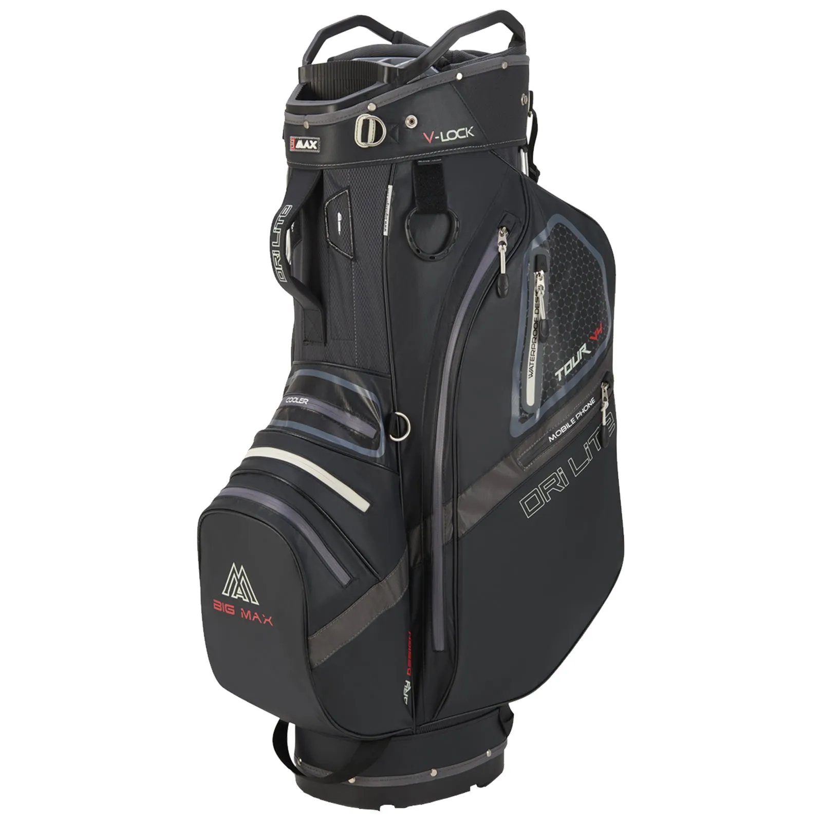 Big Max Dri Lite V-4 Organiser Cart Bag