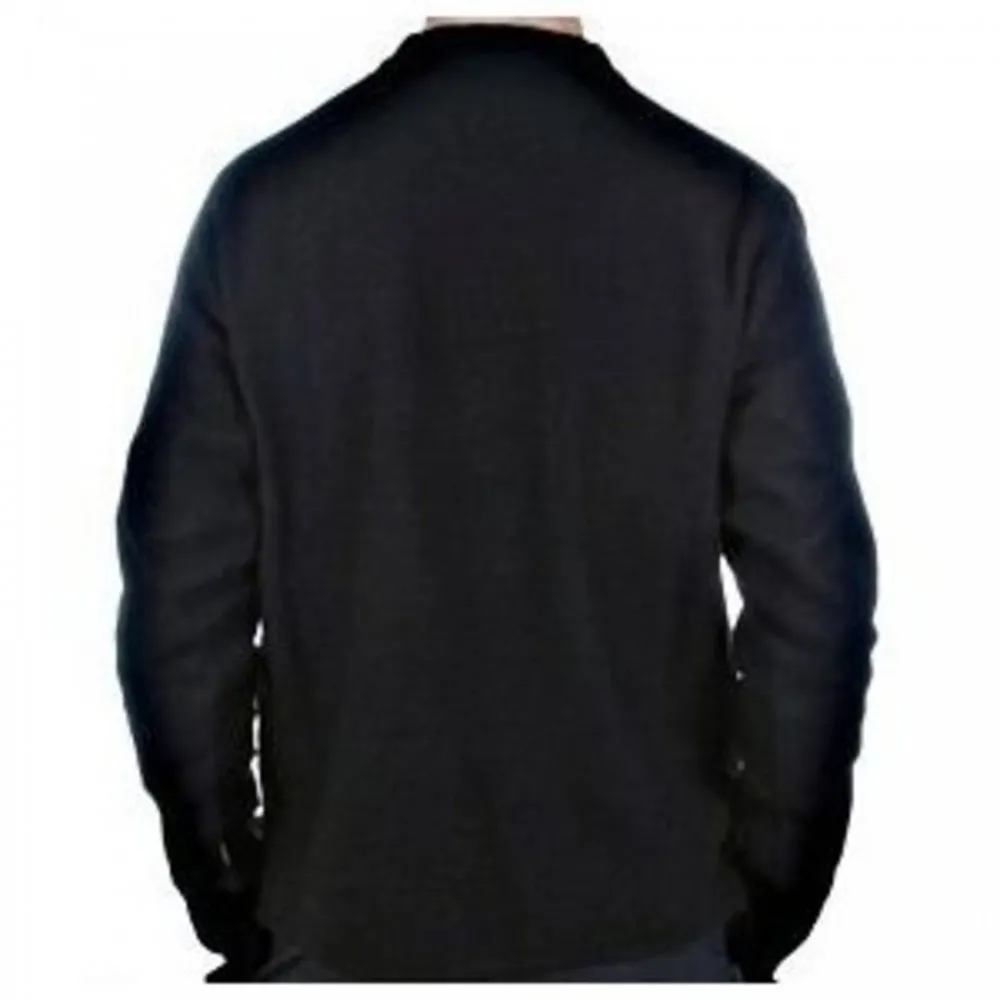 Black Crew Neck Long Sleeve Knitwear