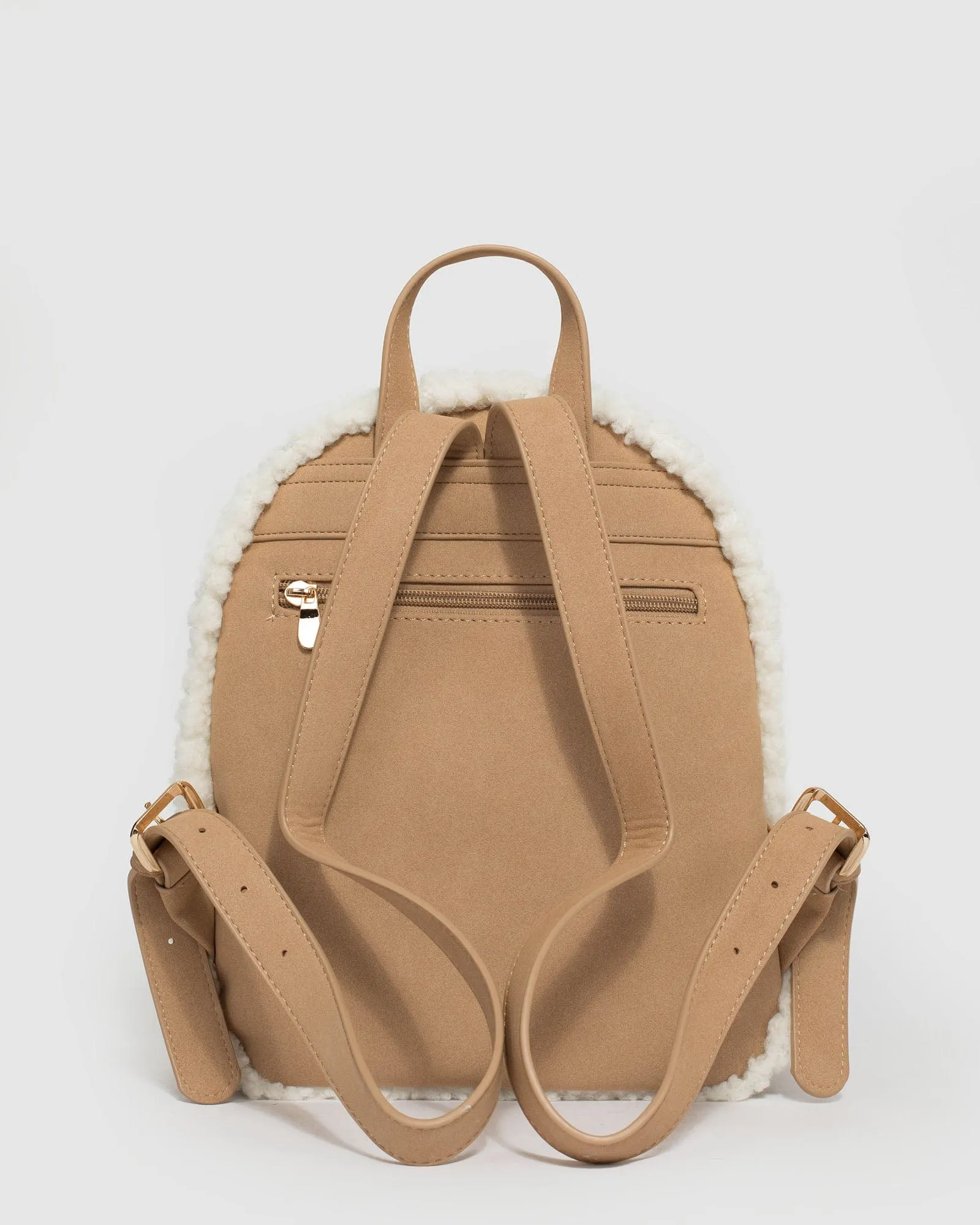 Caramel Zella Trim Backpack