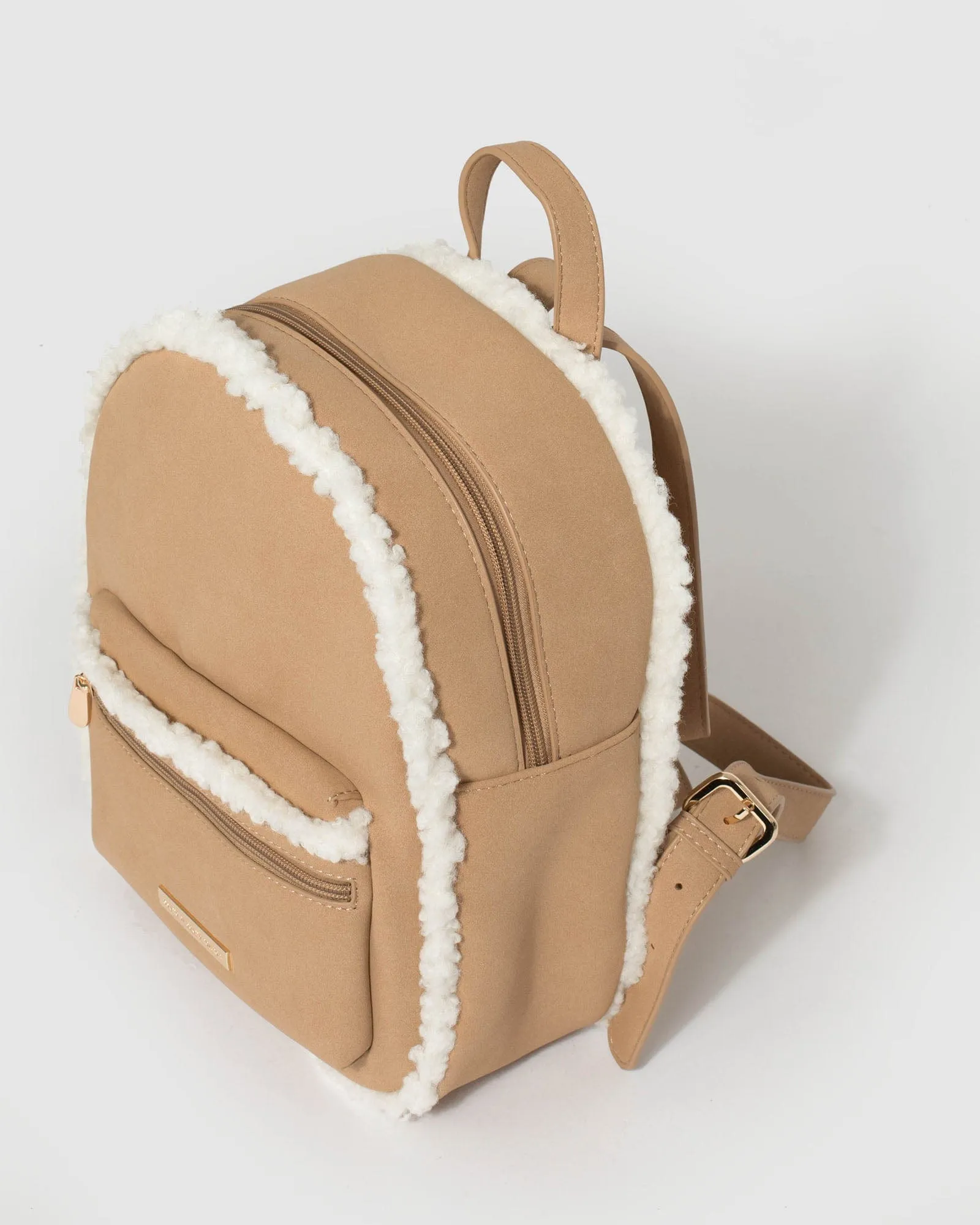 Caramel Zella Trim Backpack