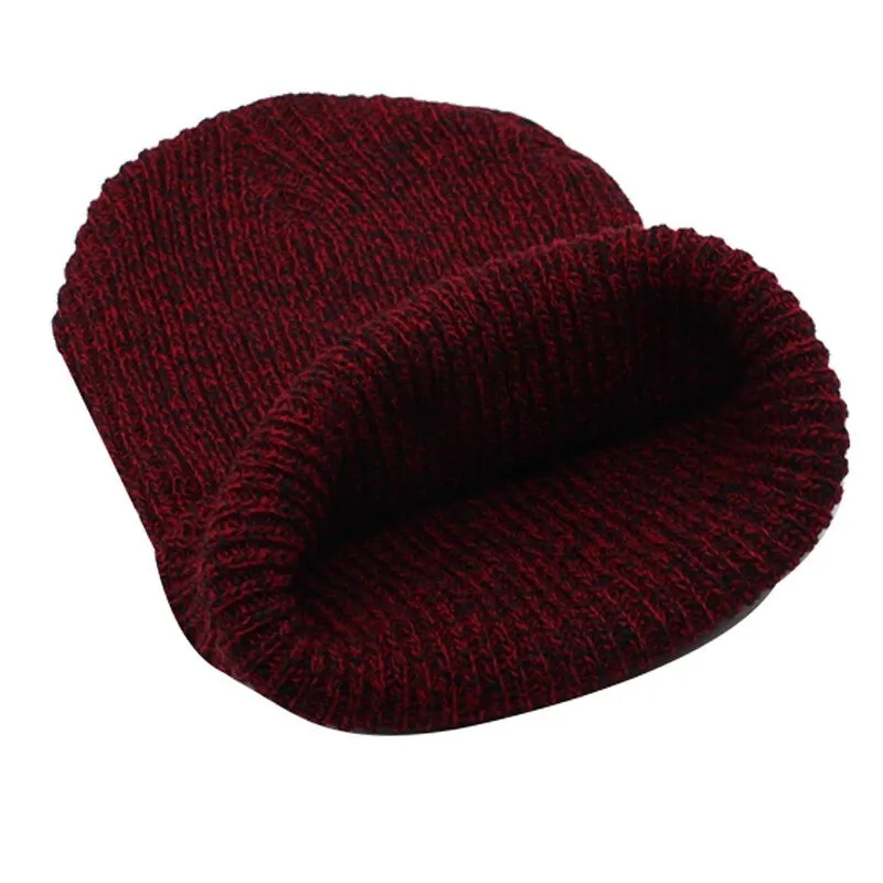 Casual Style Knitted Warm Baggy Bonnet Beanies for Women & Men