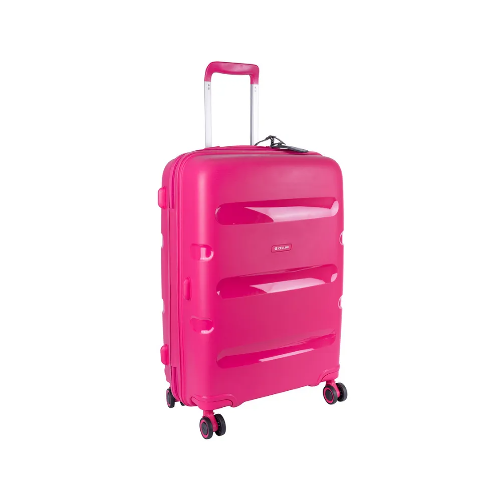 Cellini Cruze Trolley Case Pink