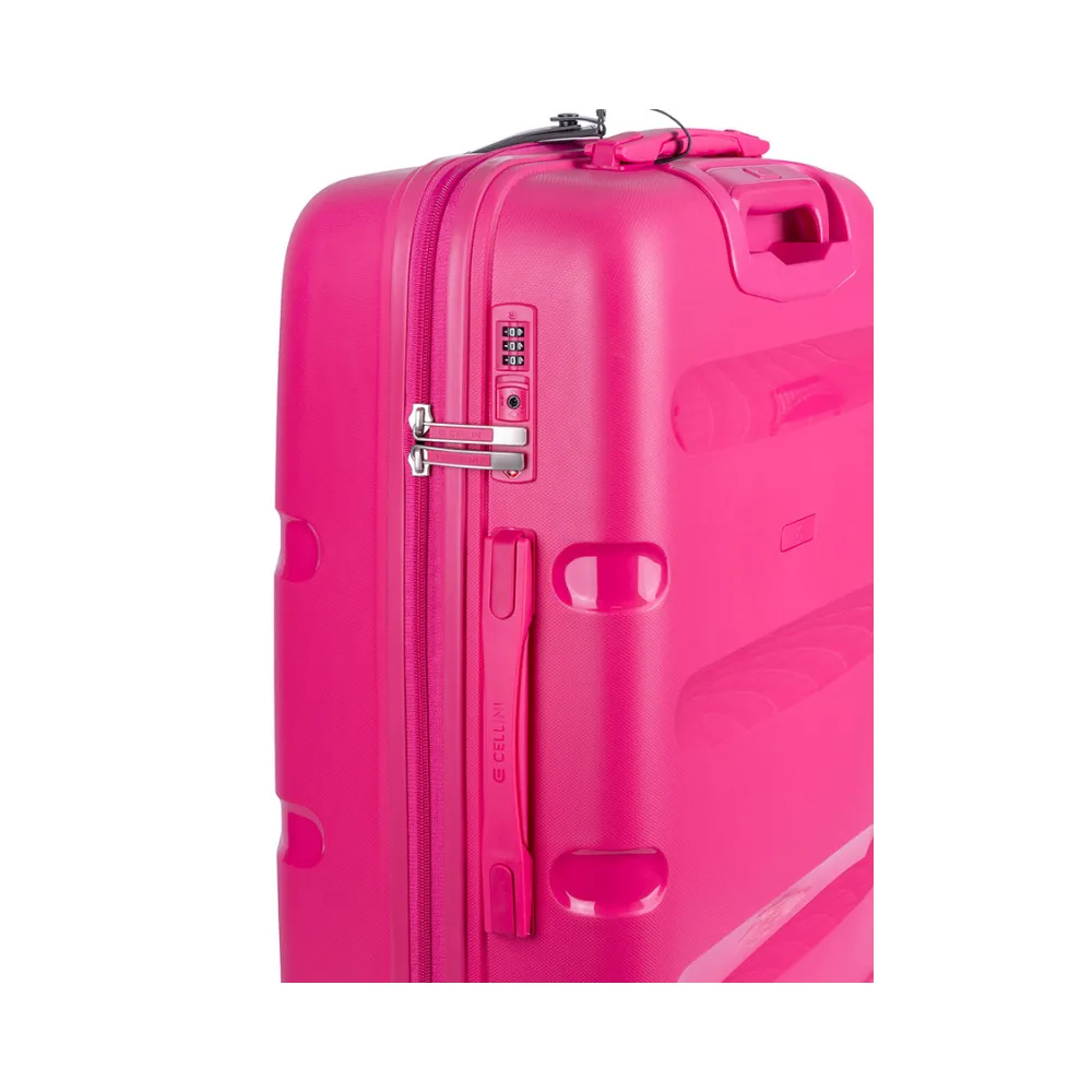 Cellini Cruze Trolley Case Pink