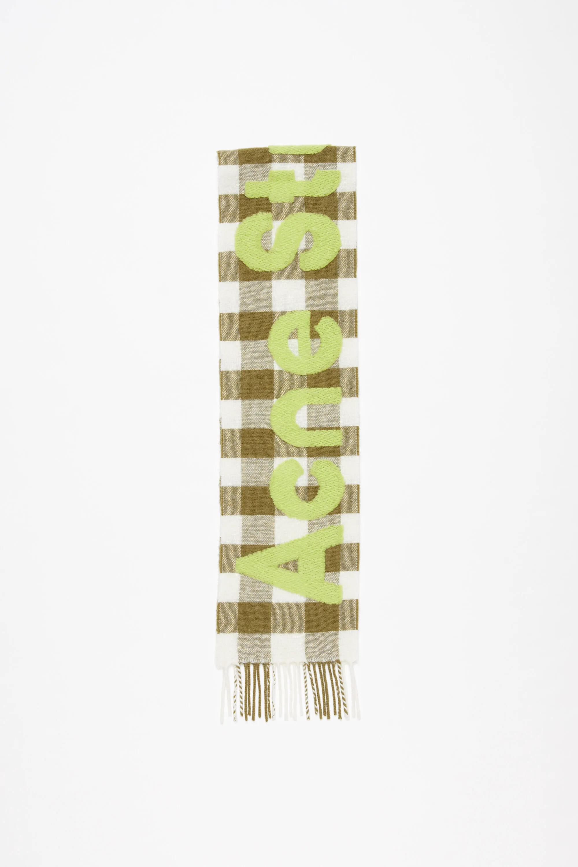 Check logo scarf - Narrow