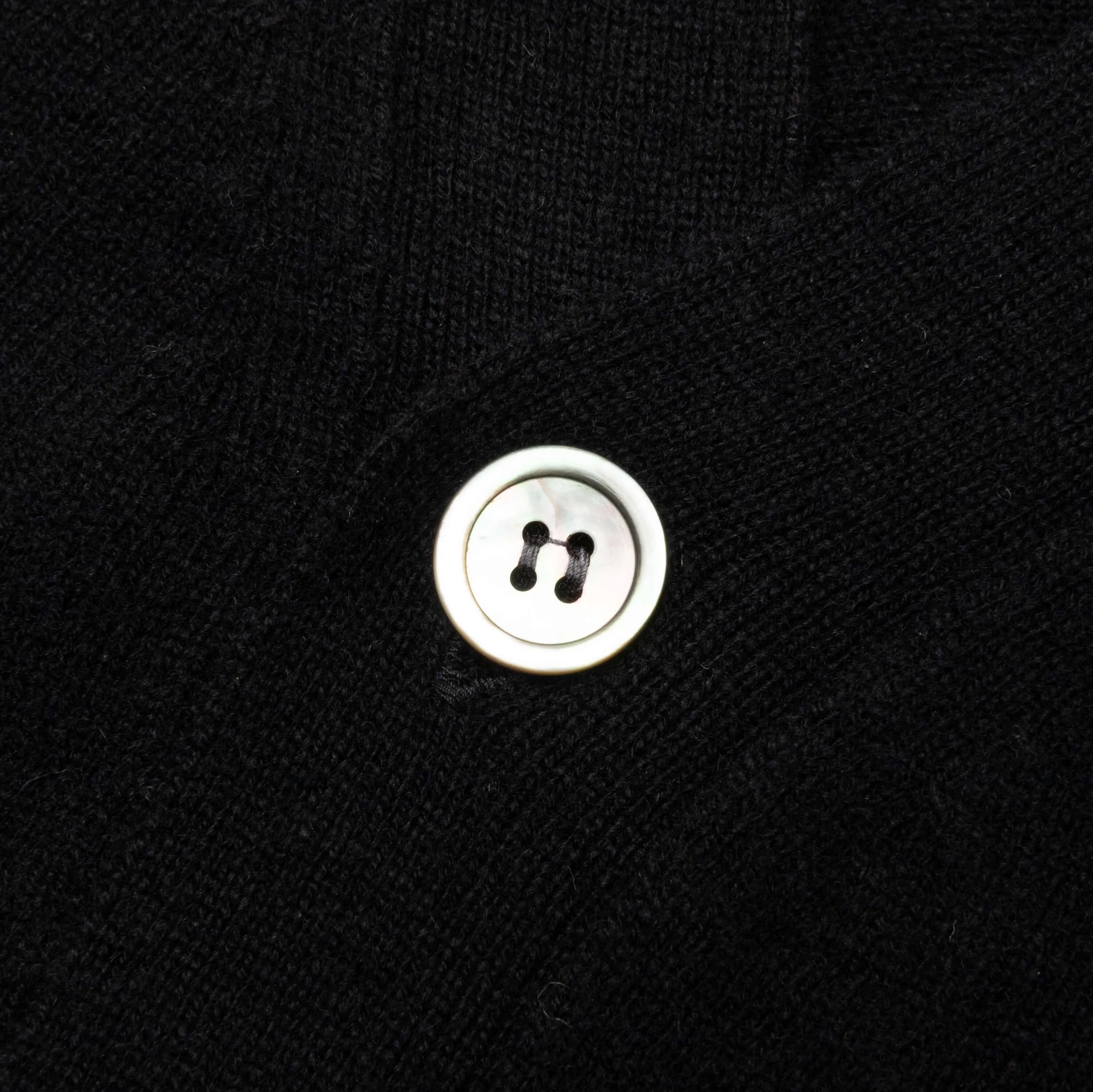 Comme des Garcons PLAY x the Artist Invader Button Cardigan - Black