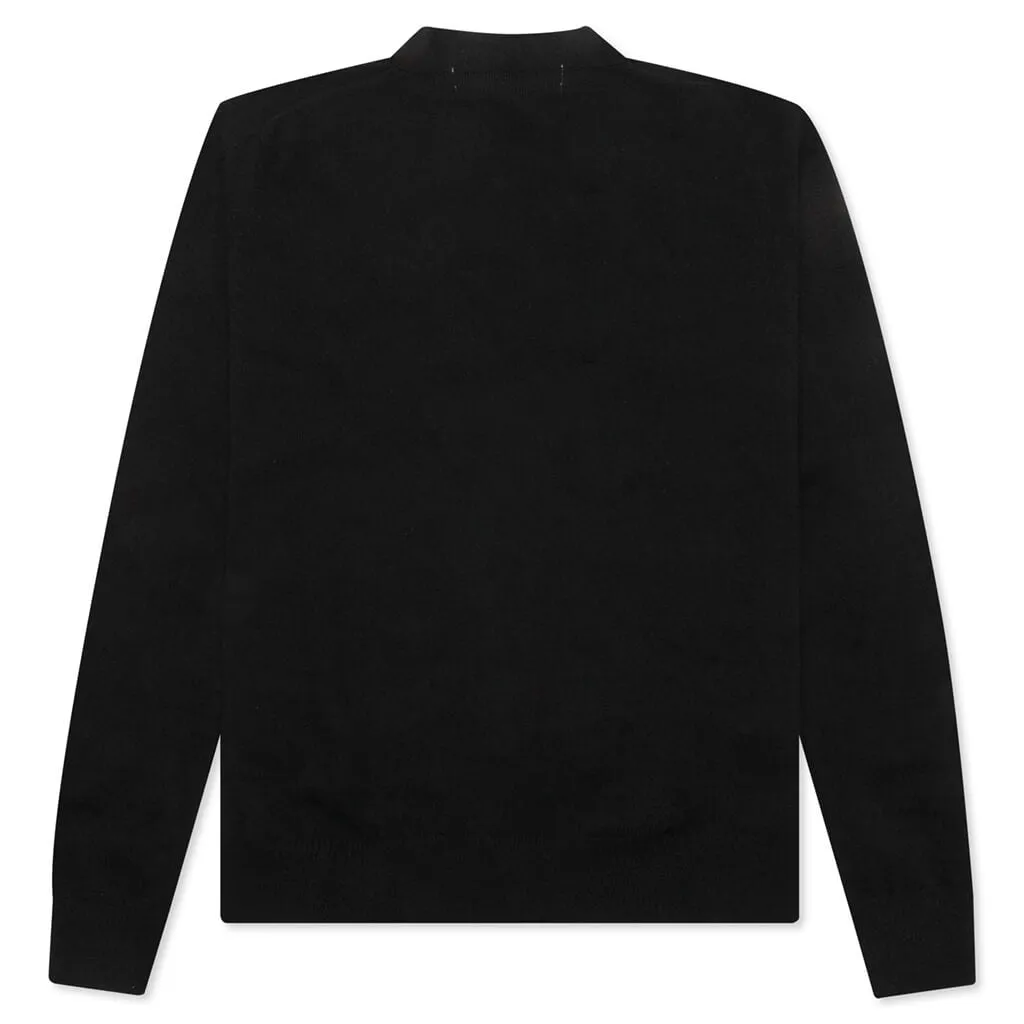 Comme des Garcons PLAY x the Artist Invader Cardigan - Black