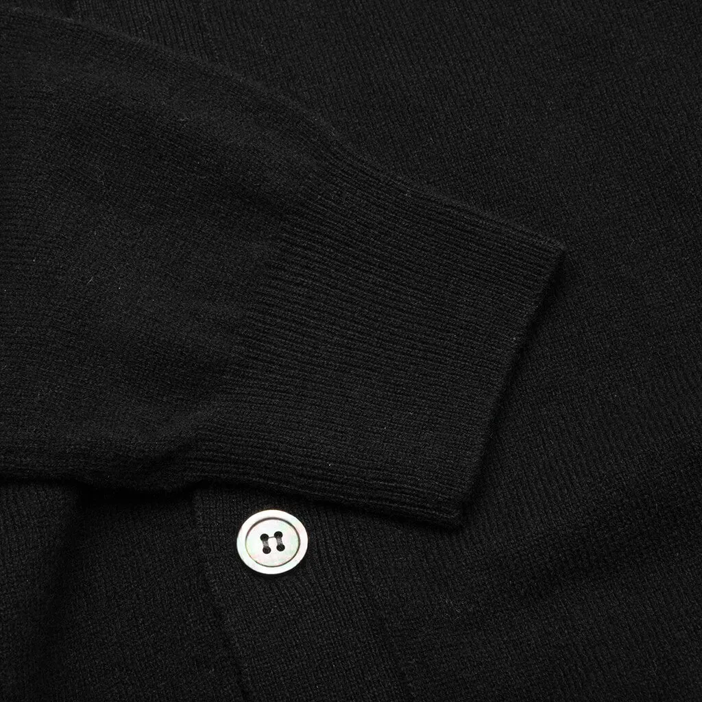 Comme des Garcons PLAY x the Artist Invader Cardigan - Black