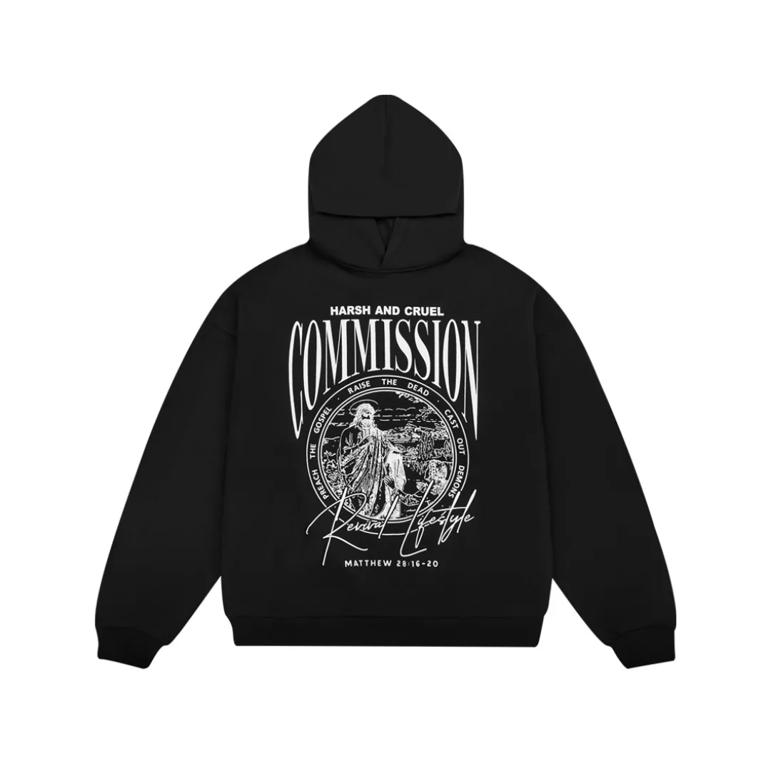 Commission Printed Logo Hoodie