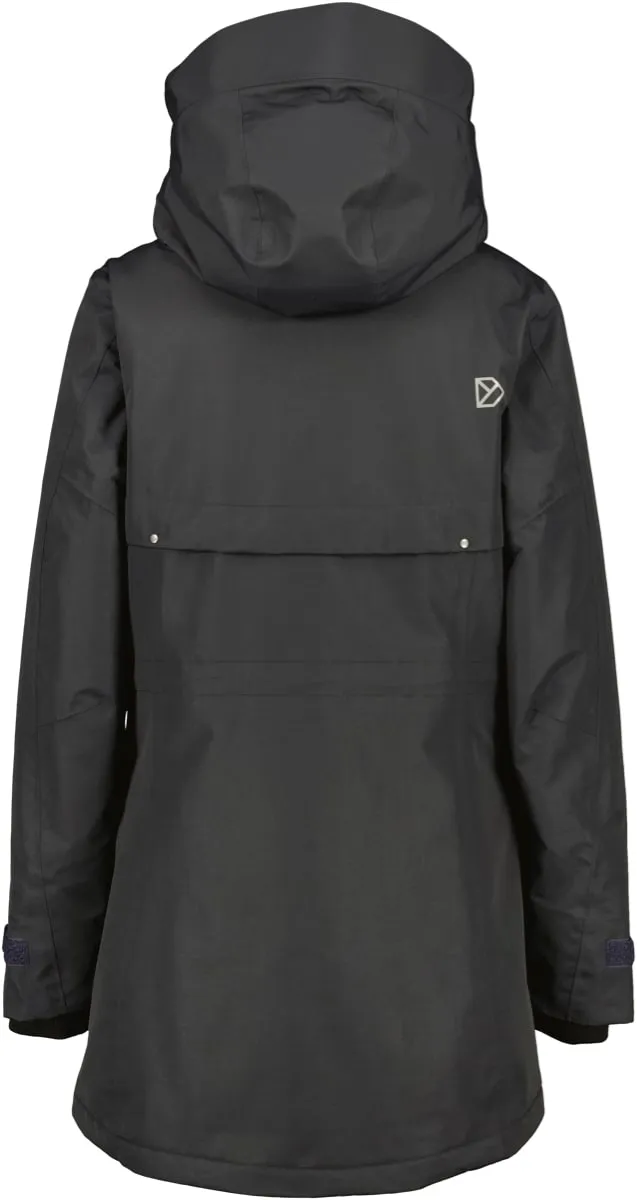 Didriksons Women's Frida Parka 7 Black | Buy Didriksons Women's Frida Parka 7 Black here | Outnorth