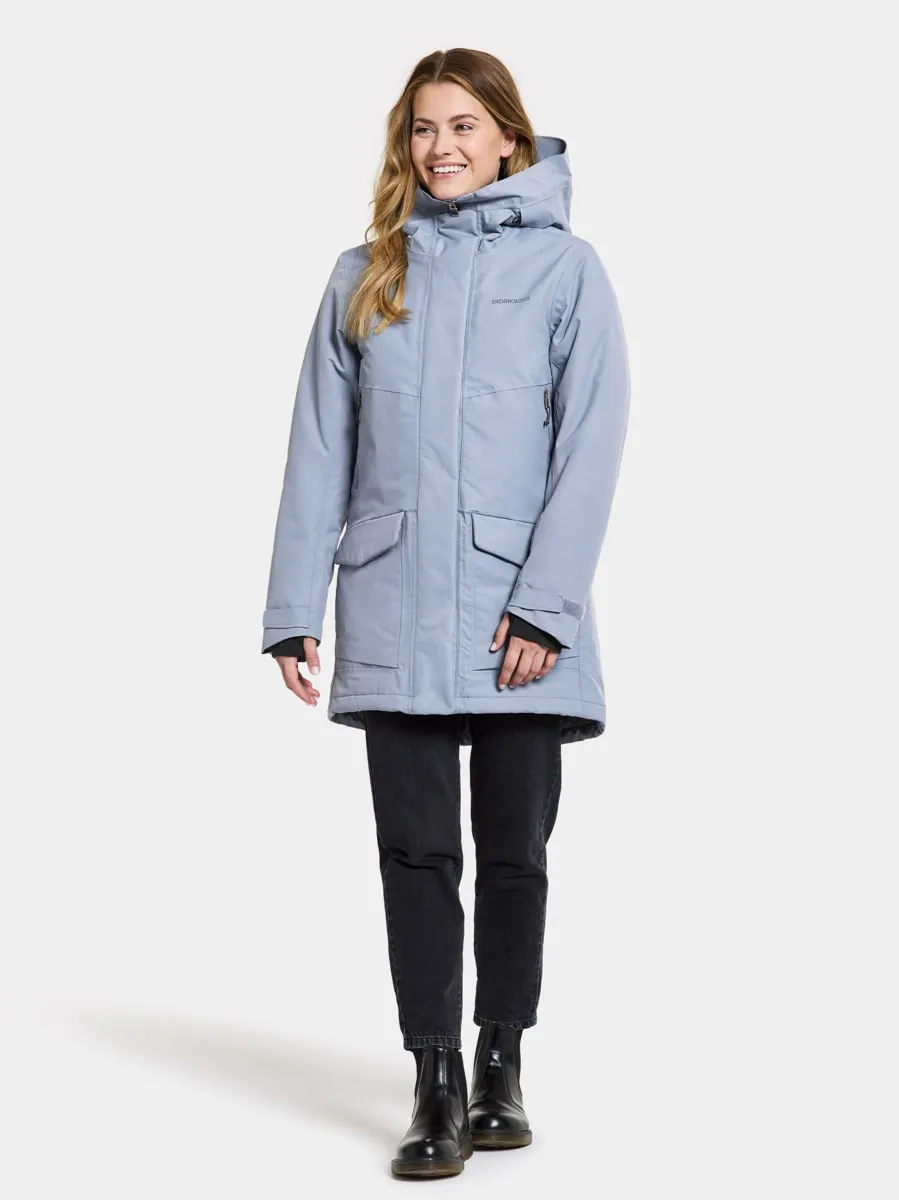 Didriksons Women's Frida Parka 7 Black | Buy Didriksons Women's Frida Parka 7 Black here | Outnorth