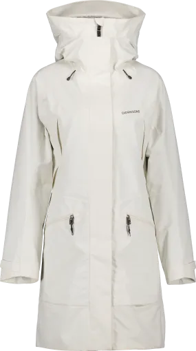 Didriksons Women's Ilma Parka 8 White Foam | Buy Didriksons Women's Ilma Parka 8 White Foam here | Outnorth