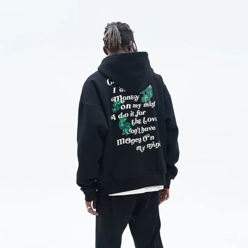 Dollar Printed Hoodie