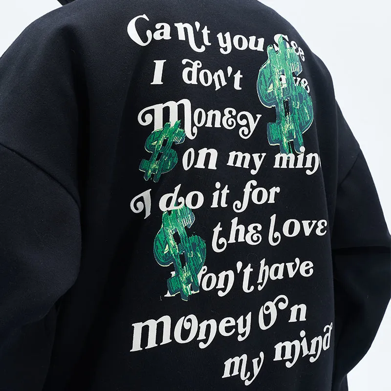 Dollar Printed Hoodie