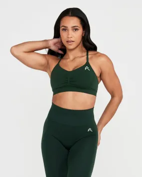 Effortless Micro Bralette | Evergreen