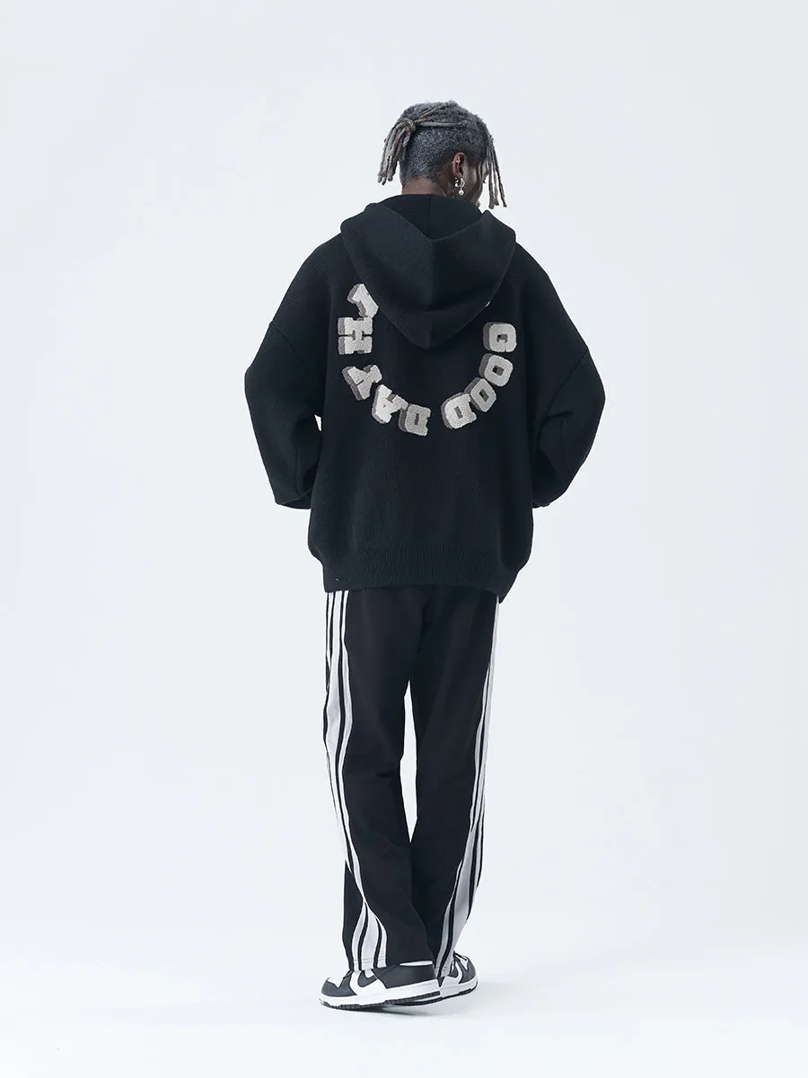 Embroidered Ring Logo Hoodie