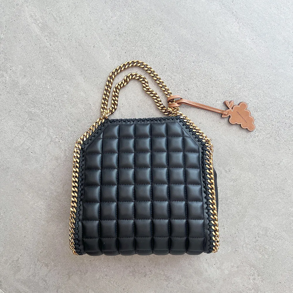 Falabella Mini Tote Quilted (G), Black