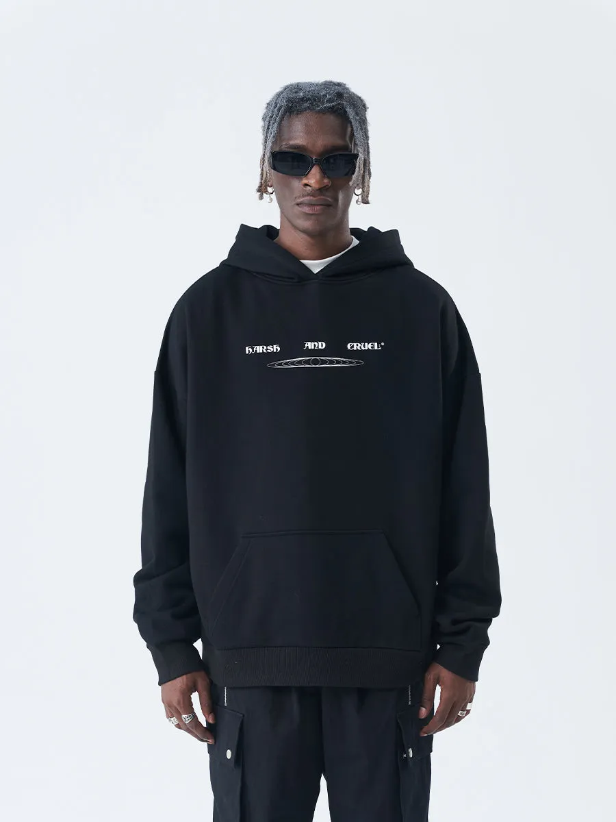 Fuzzy Logo Hoodie