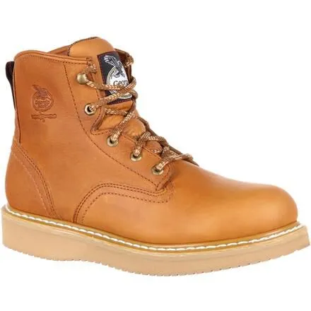 Georgia Boot Wedge Steel Toe Work Boot