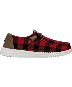 Hey Dude Women's Wendy Buffalo Plaid Shoes