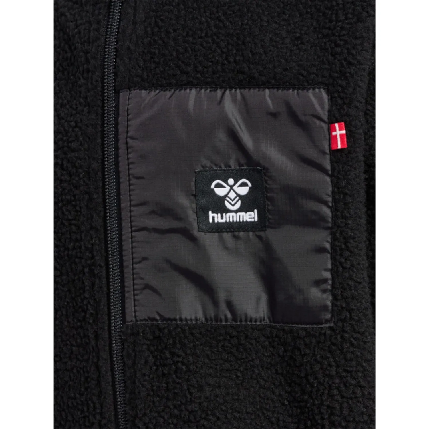 Hummel Black Atlas Fleece Zip Cardigan