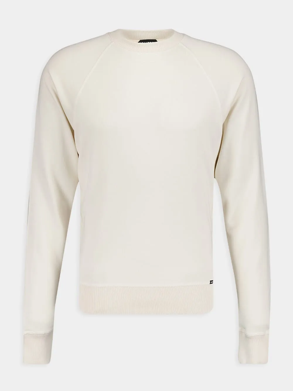 Ivory Lightweight Crewneck Sweater