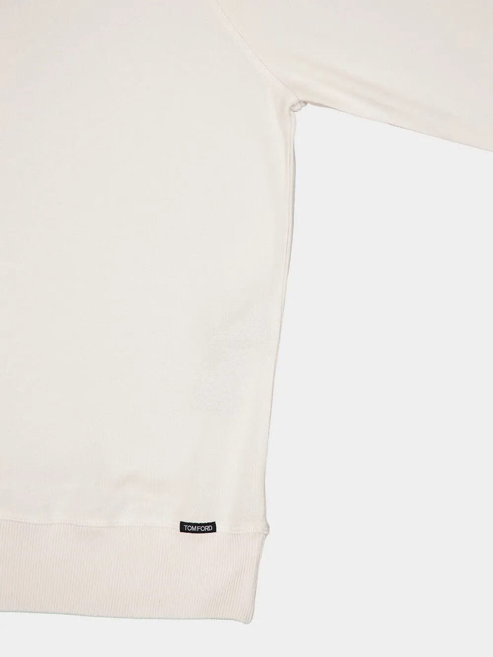 Ivory Lightweight Crewneck Sweater