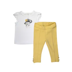 Janie and Jack Shirt and Ponte Pant Set