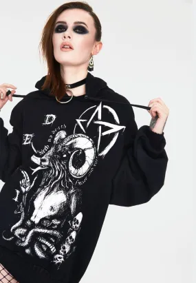 Jawbreaker - Devil Tarot Oversized Black - Hoodie