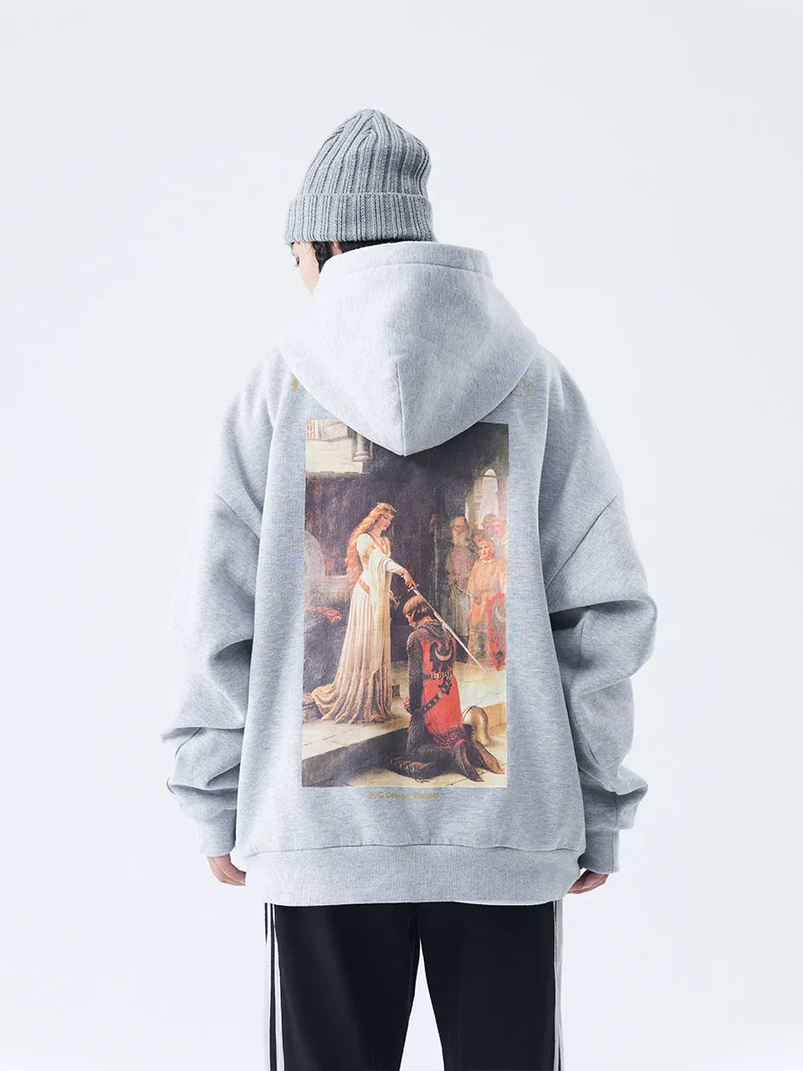 Knight Print Hoodie