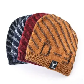 Knitted Crochet Winter Beanies for Men and Women