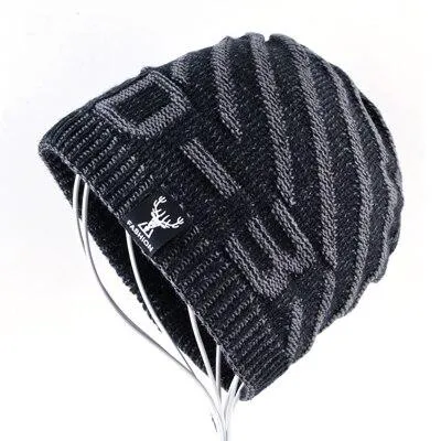 Knitted Crochet Winter Beanies for Men and Women