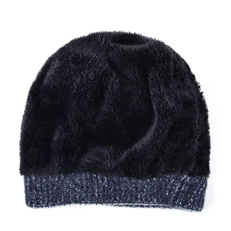 Knitted Crochet Winter Beanies for Men and Women