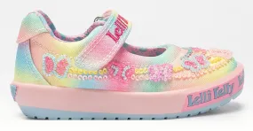 Lelli Kelly LK 3463 Myla Rainbow Multi Baby Dolly Shoes