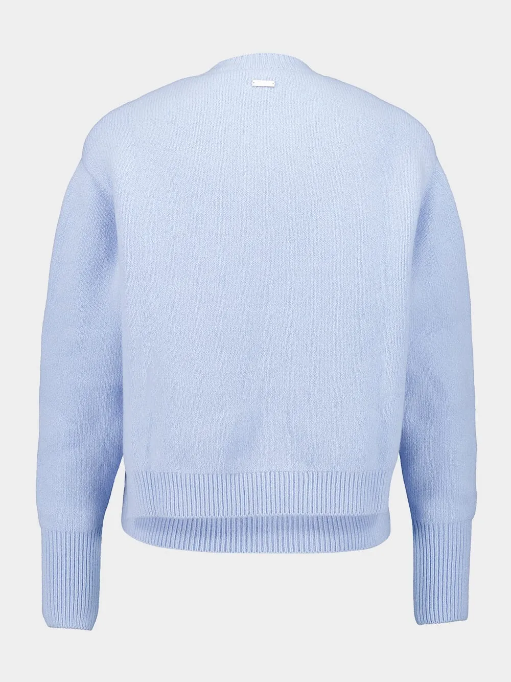 Light Blue Layered Cashmere Sweater