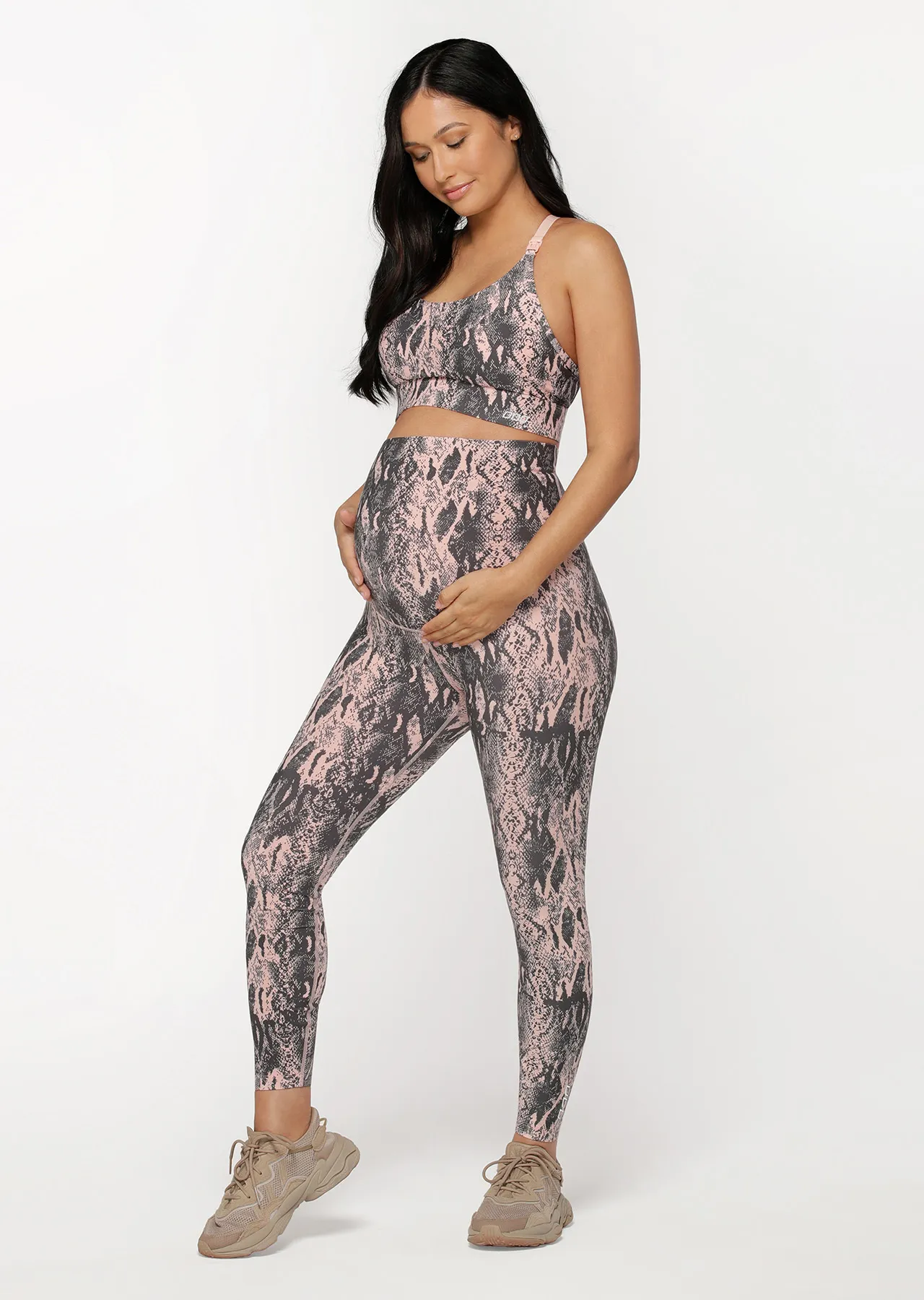 LJ Maternity Printed Ankle Biter Leggings | Print | Tights and Leggings | Lorna Jane Australia