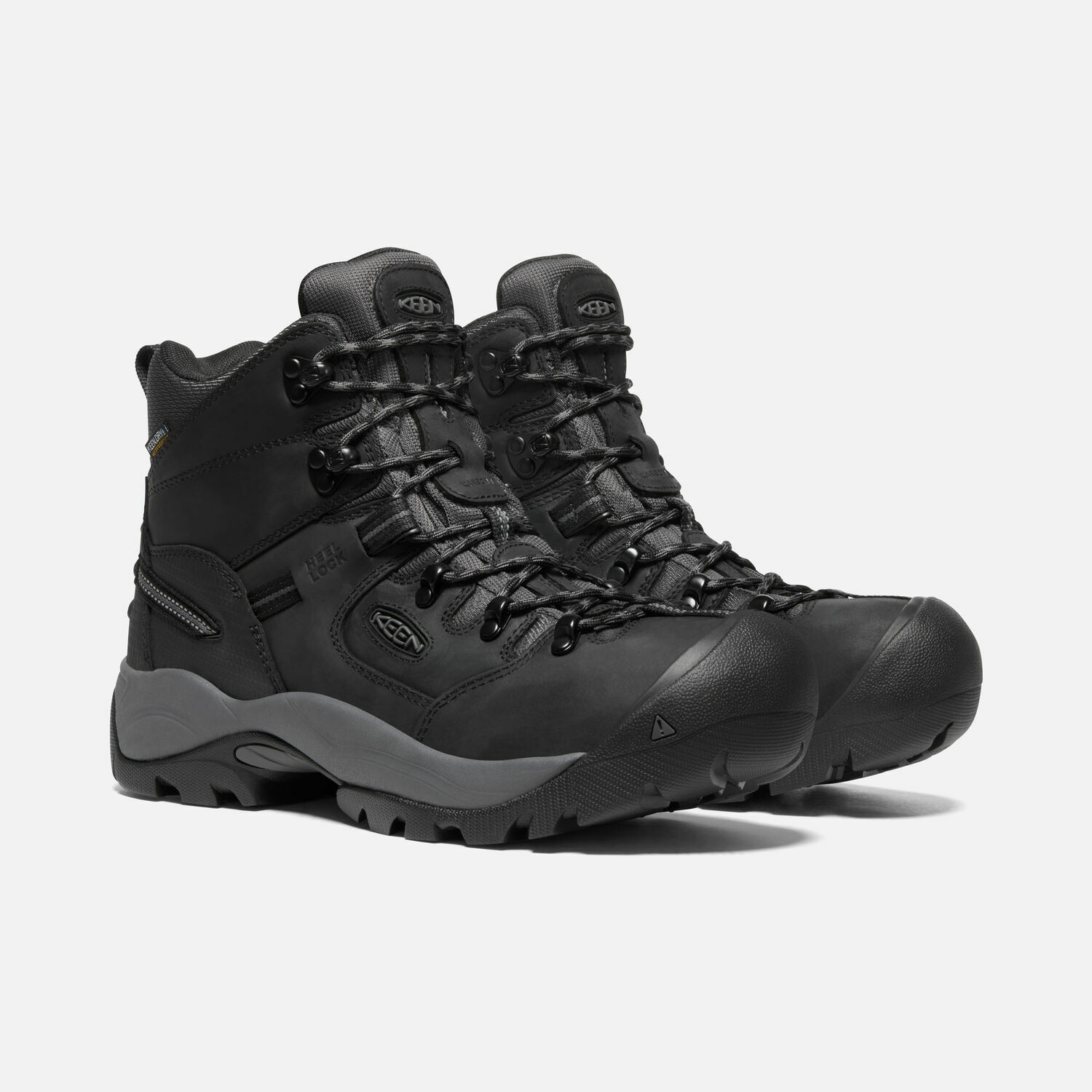 Men's Pittsburgh Energy 6-In Waterproof Boot in Black/Forged Iron