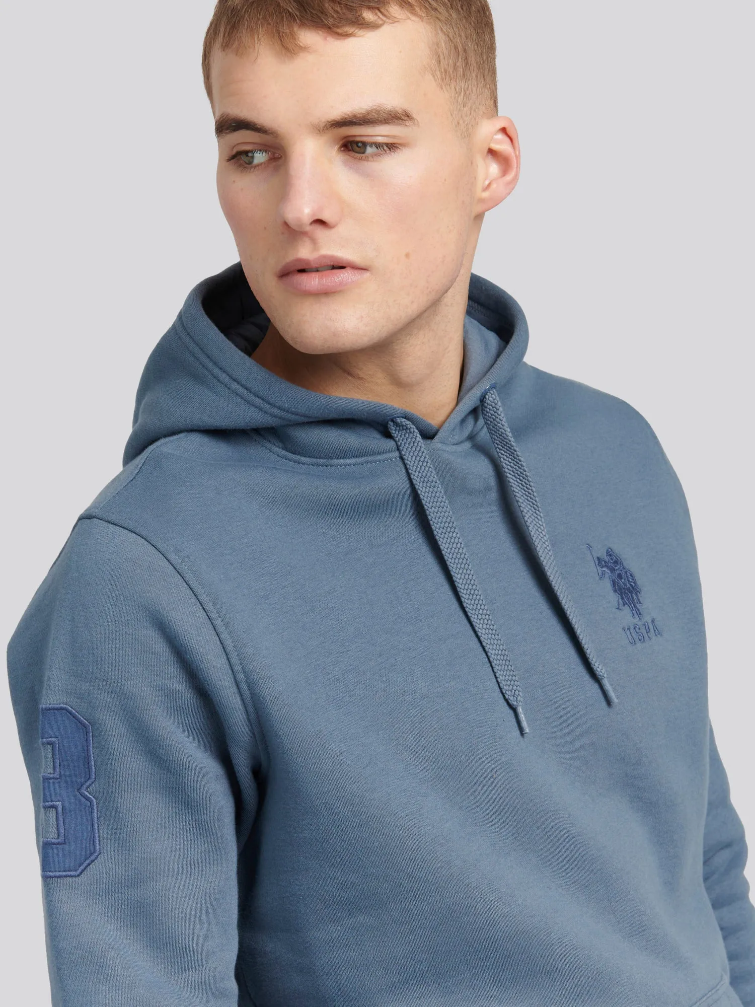 Mens Player 3 Hoodie in China Blue