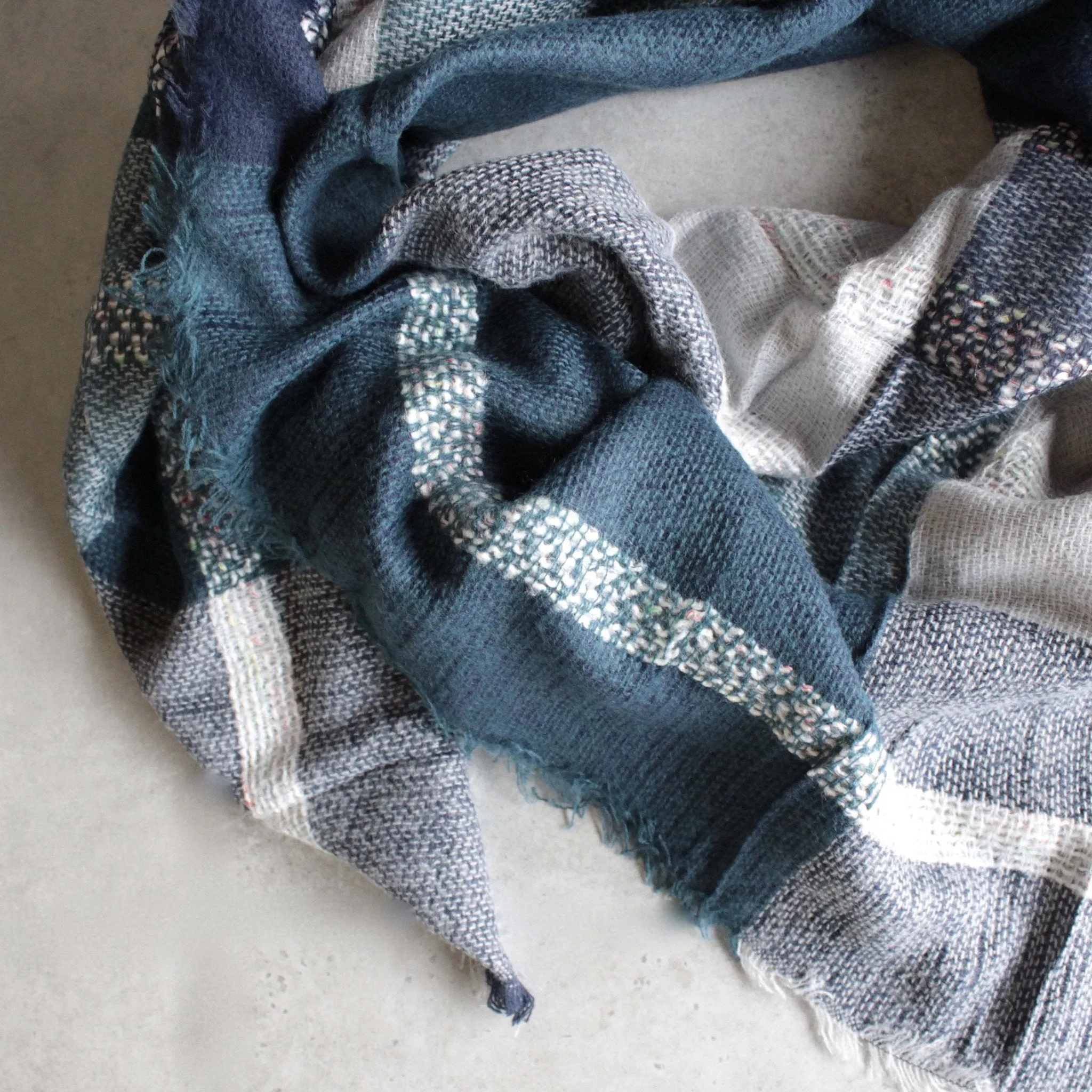 Oversize Plaid Blanket Scarf in More Colors