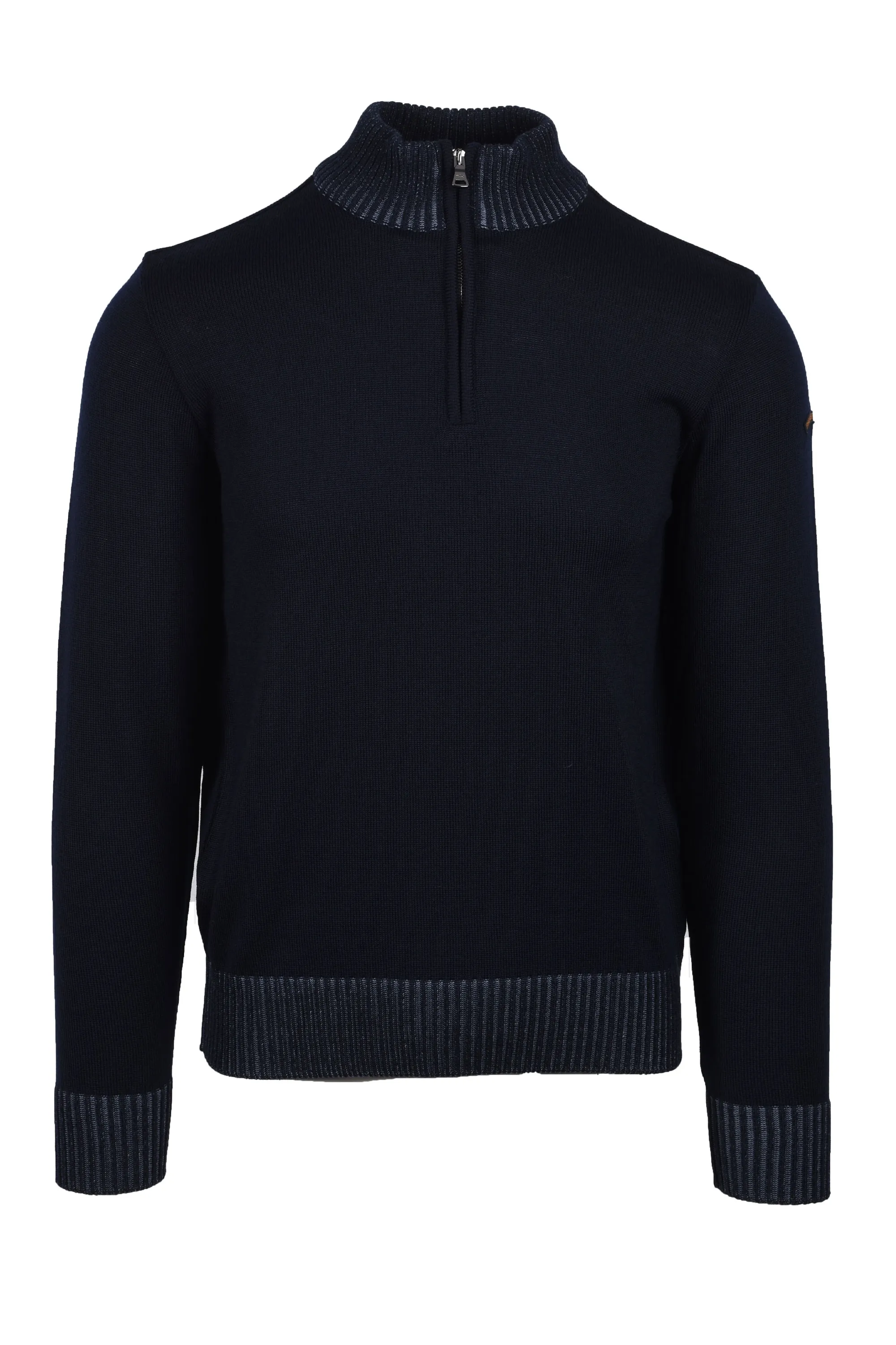 Paul And Shark Half Zip Knitwear Navy