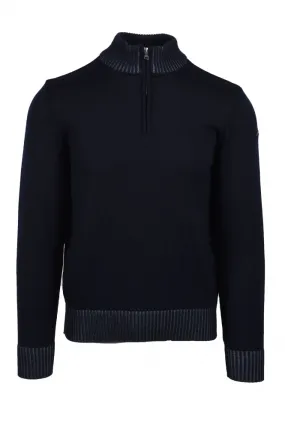 Paul And Shark Half Zip Knitwear Navy