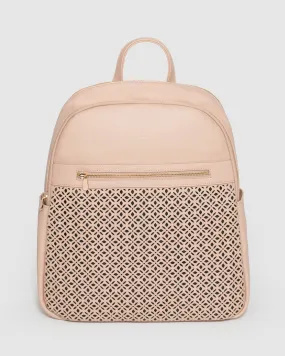 Pink Tabea Laptop Backpack